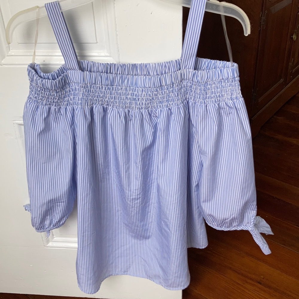 Absolutely famous cold shoulder blouse